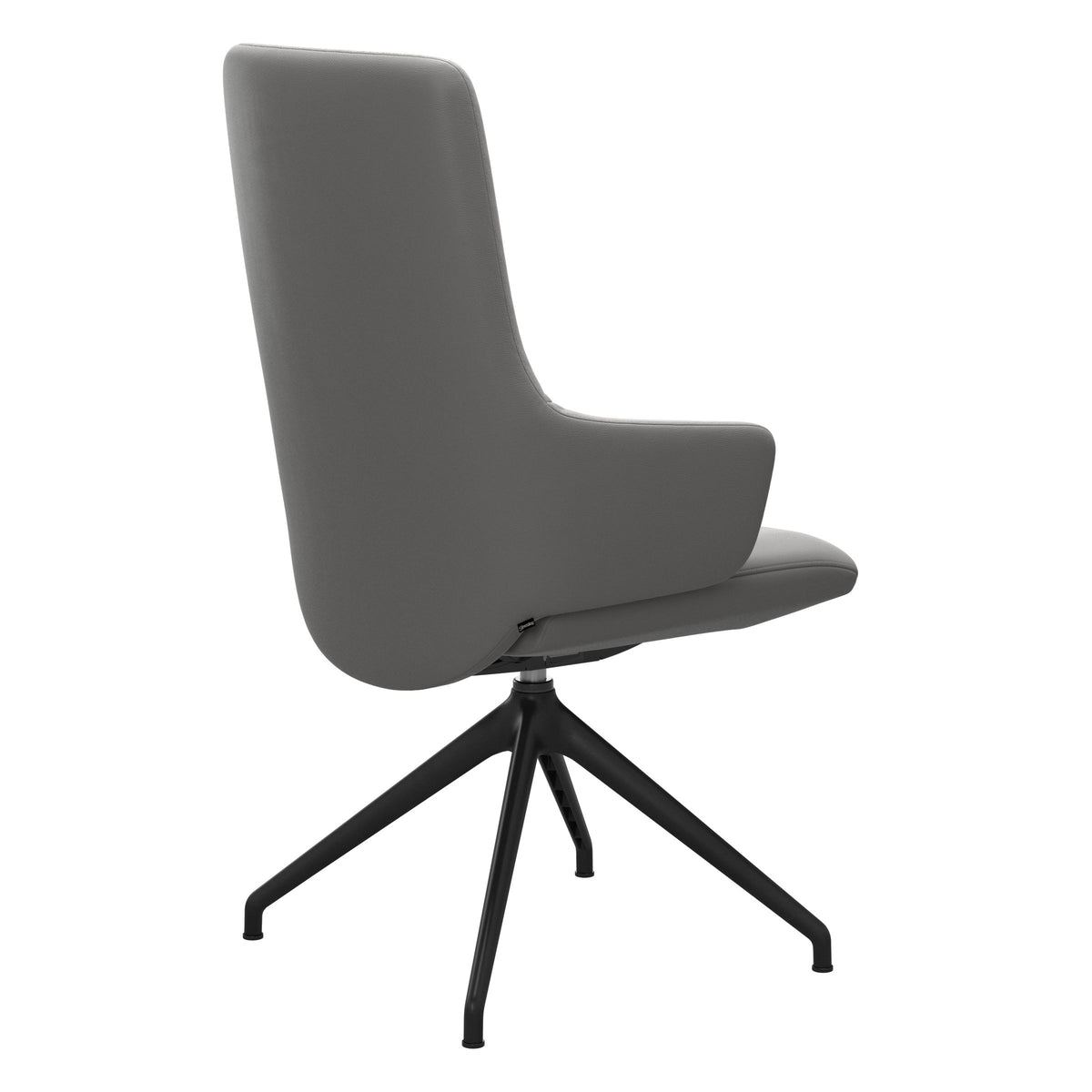 Laurel HB D350 - Paloma Silver Grey - Matte Black - Armchair