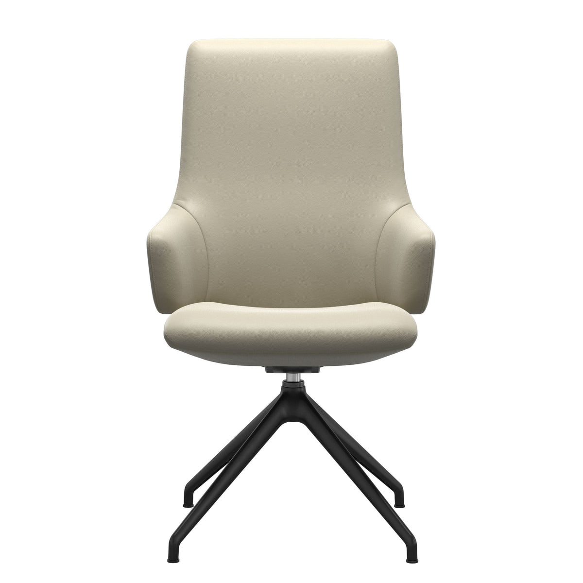 Laurel HB D350 - Paloma Light Grey - Matte Black - Armchair