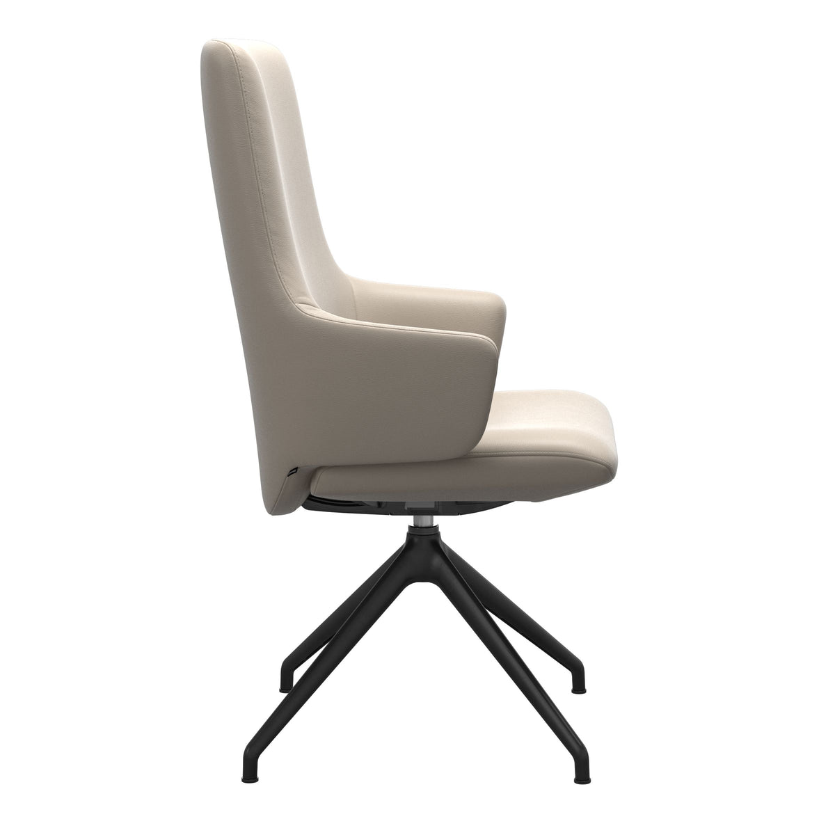 Laurel HB D350 - Paloma Fog - Matte Black - Armchair