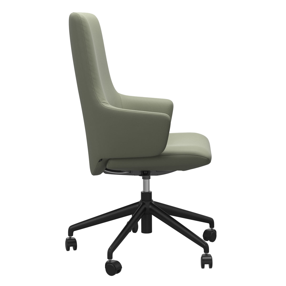 Laurel Home Office - Paloma Shadow Green - High Back - Armchair