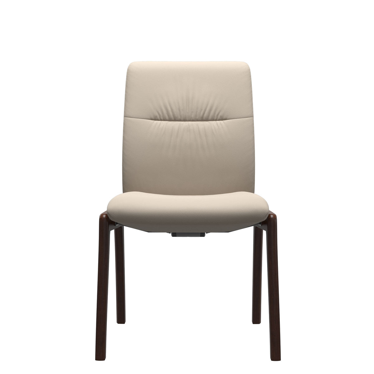 Mint Low Back Dining Chair - Paloma Fog - Brown - Armless