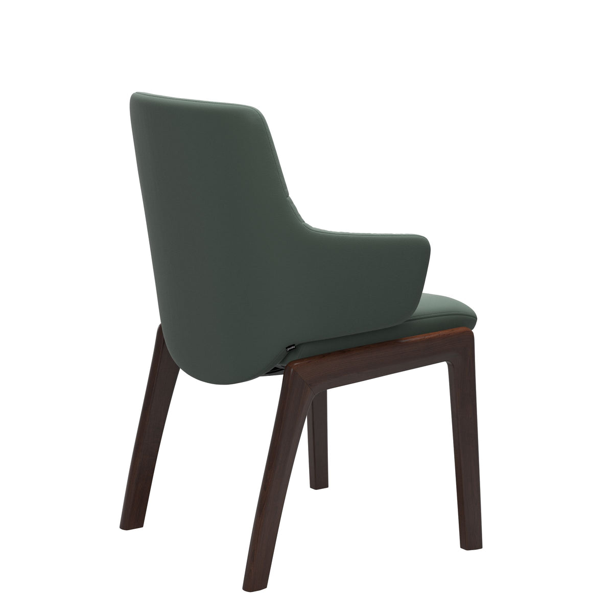 Mint Low Back Dining Chair - Paloma Sage Green - Brown - Armchair