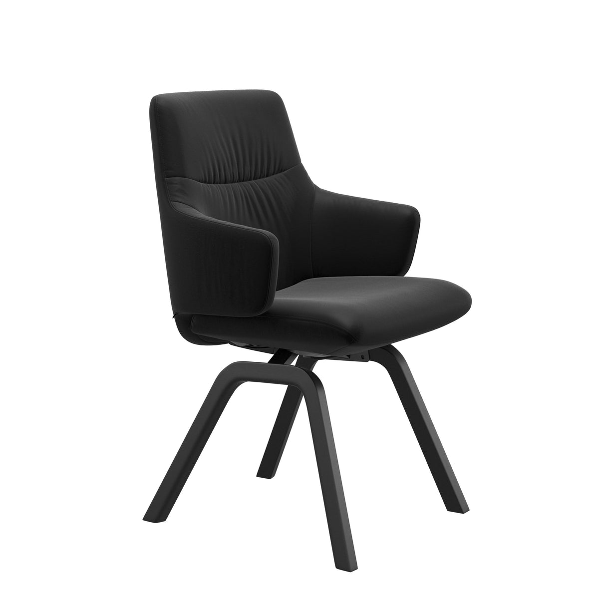 Mint Low Back Dining Chair - Paloma Black - Black - Armchair
