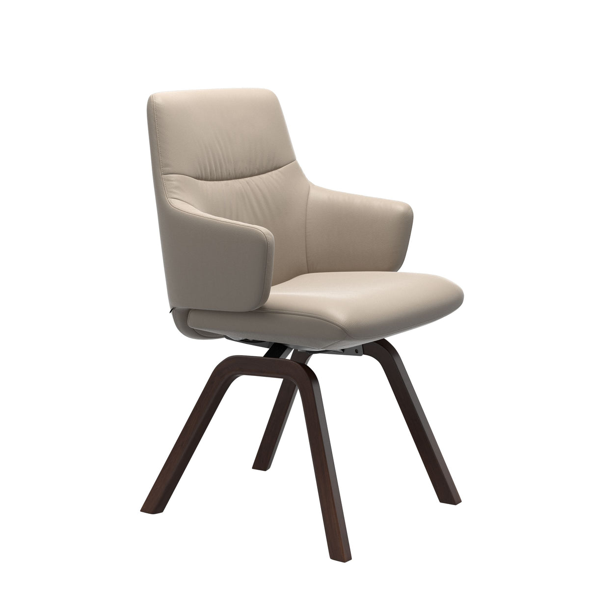 Mint Low Back Dining Chair - Paloma Mushroom - Brown - Armchair