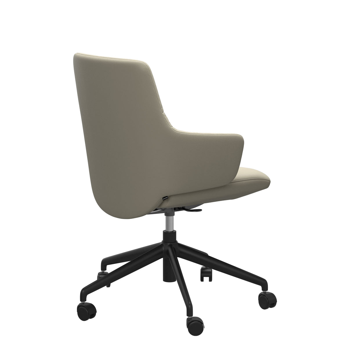 Mint Home Office - Paloma Light Grey - Low Back - Armchair