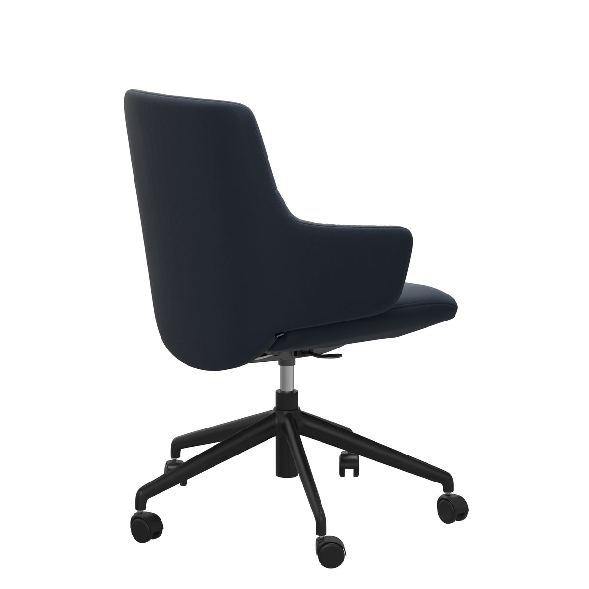 Mint Home Office - Paloma Oxford Blue - Low Back - Armchair