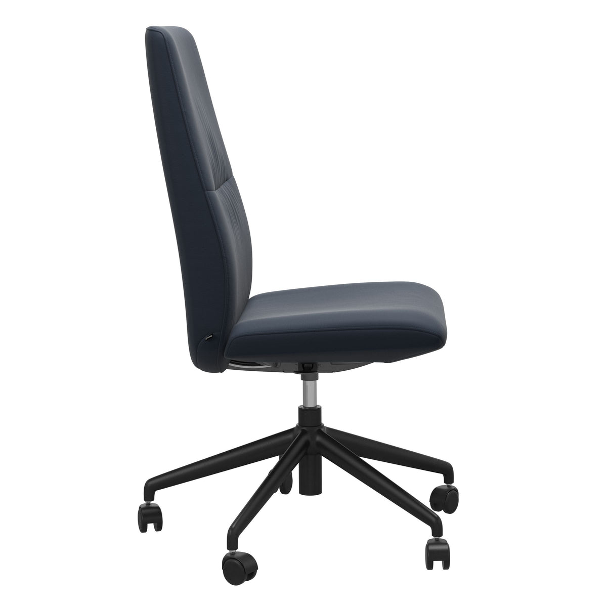 Mint Home Office - Paloma Oxford Blue - High Back - Armless