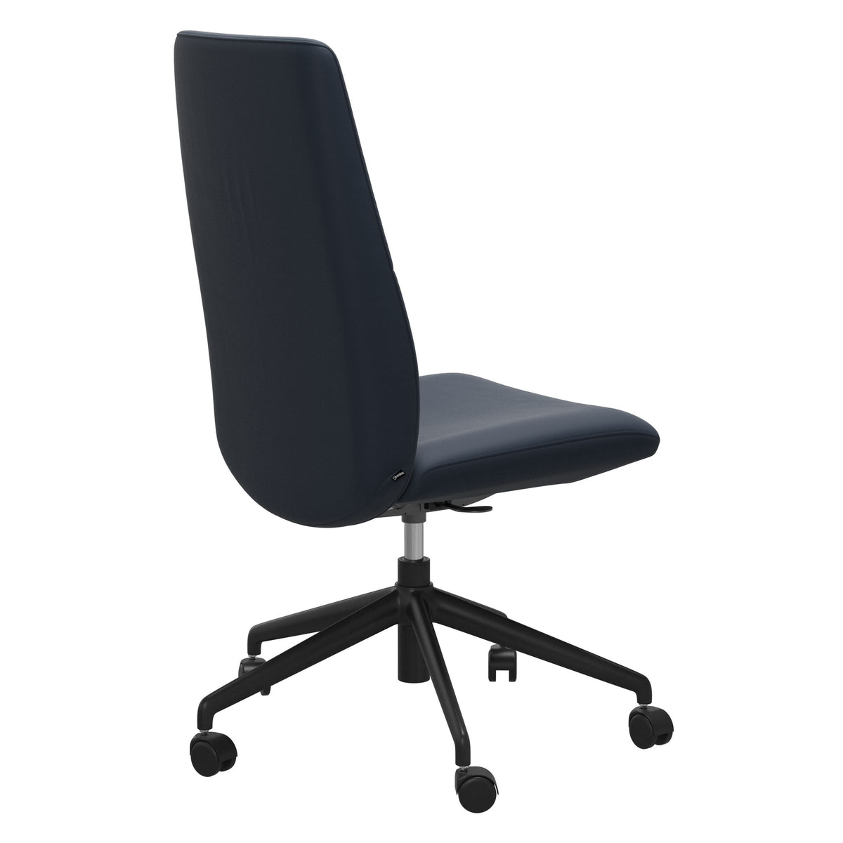 Mint Home Office - Paloma Oxford Blue - High Back - Armless