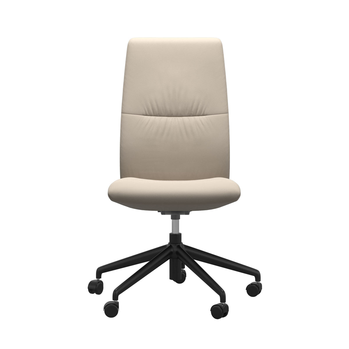 Mint Home Office - Paloma Fog - High Back - Armless