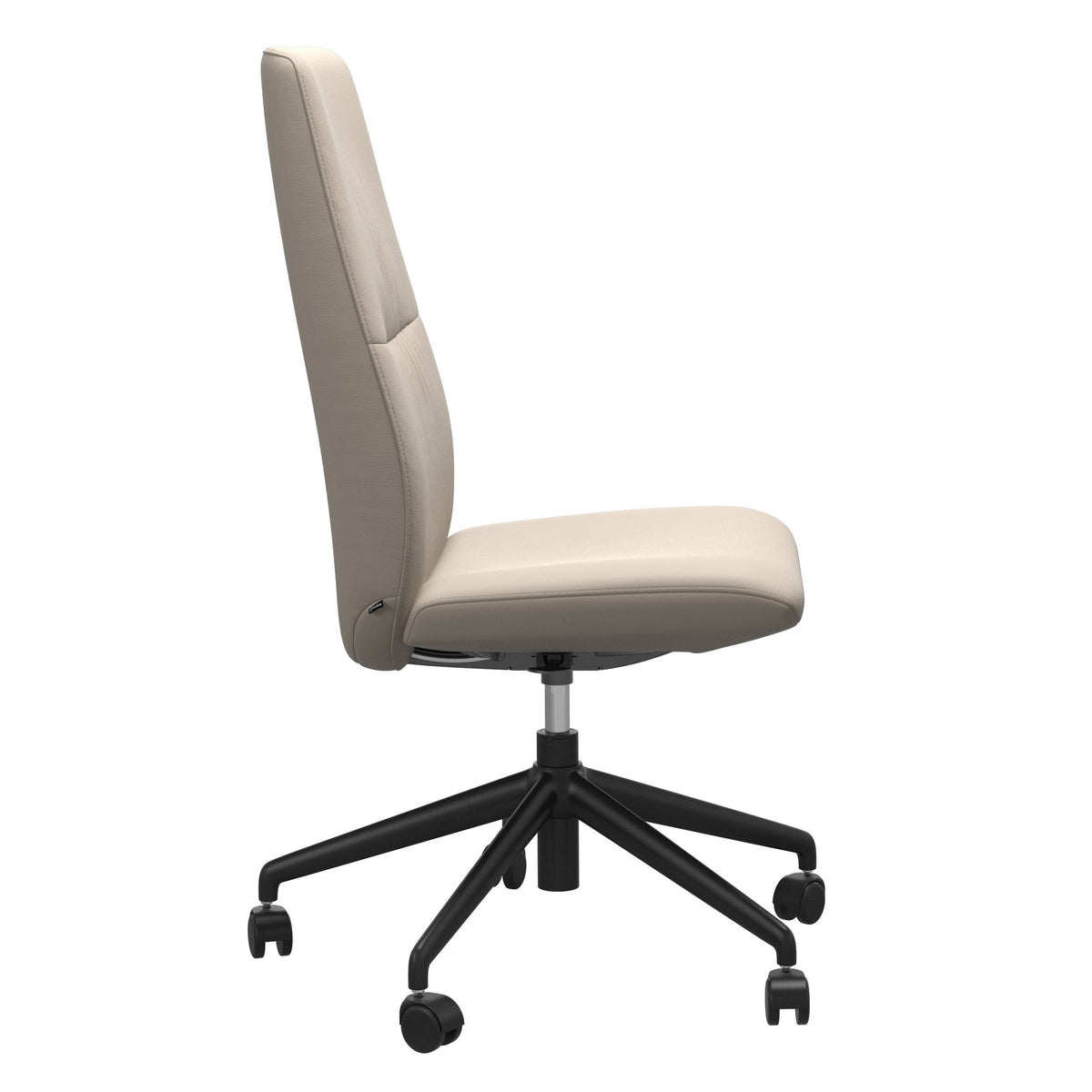 Mint Home Office - Paloma Fog - High Back - Armless