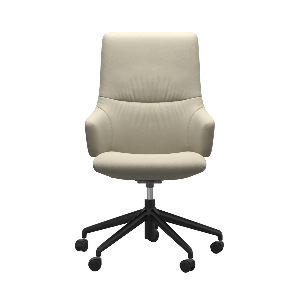 Mint Home Office - Paloma Light Grey - High Back - Armchair