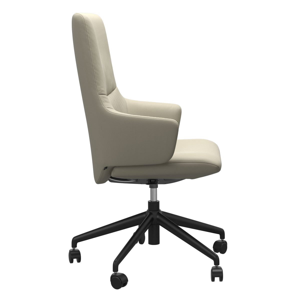 Mint Home Office - Paloma Light Grey - High Back - Armchair