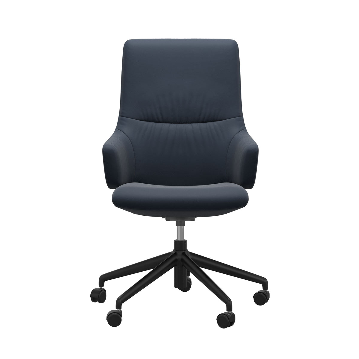 Mint Home Office - Paloma Oxford Blue - High Back - Armchair