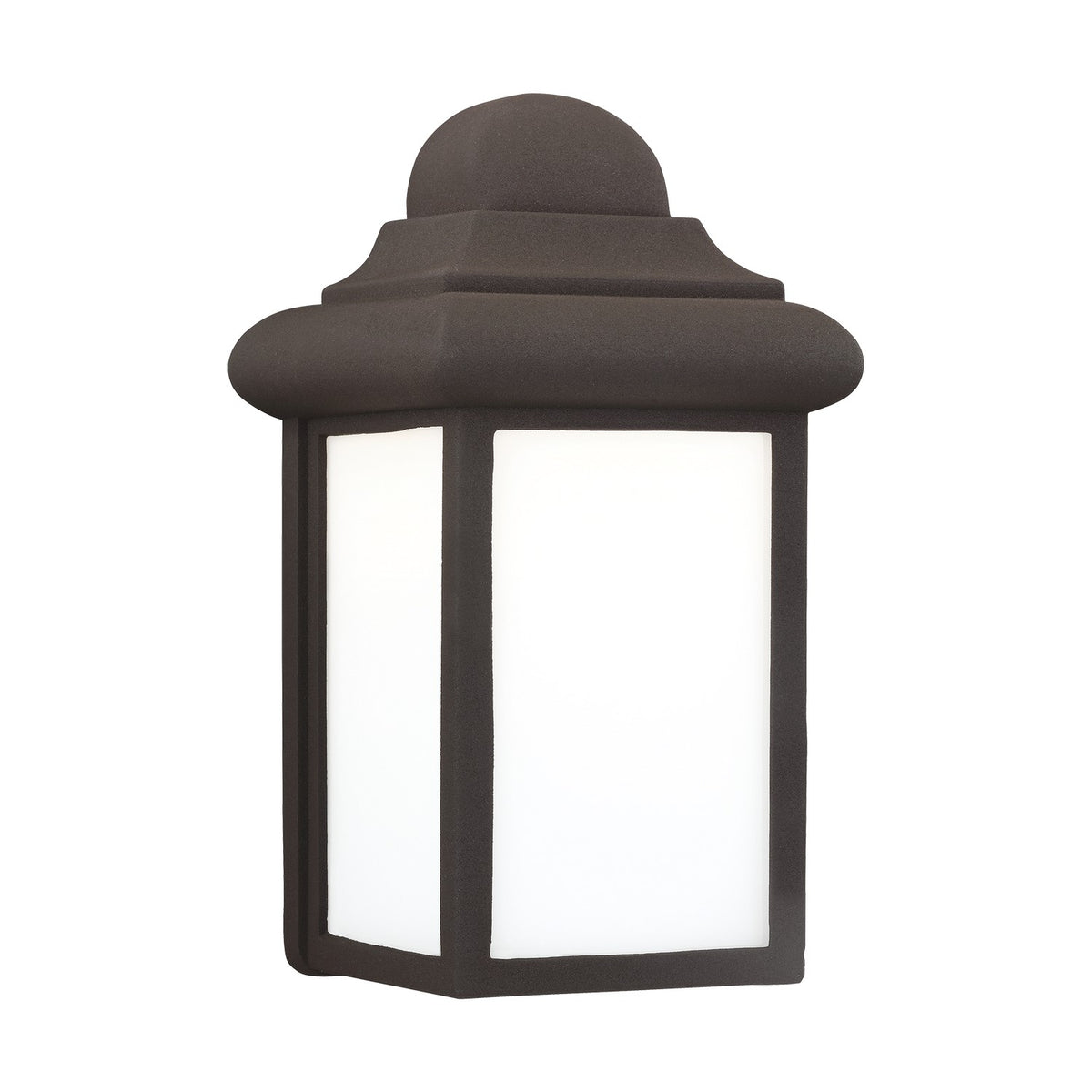 Mullberry Hill One Light Outdoor Wall Lantern — Smooth White