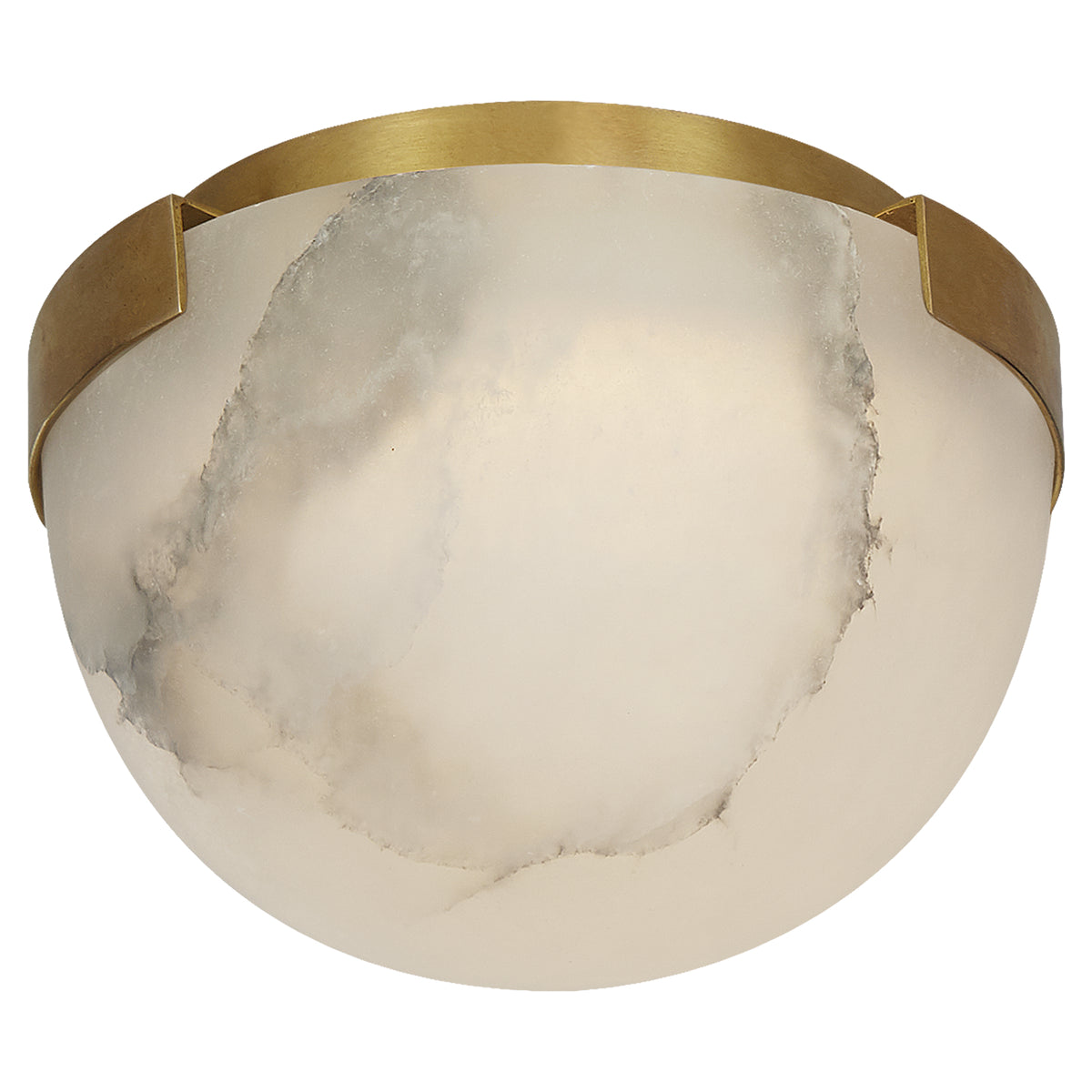 Melange 5" Solitaire Flush Mount