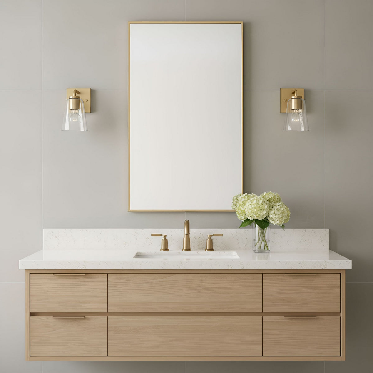 Miles One Light Bath — Clear