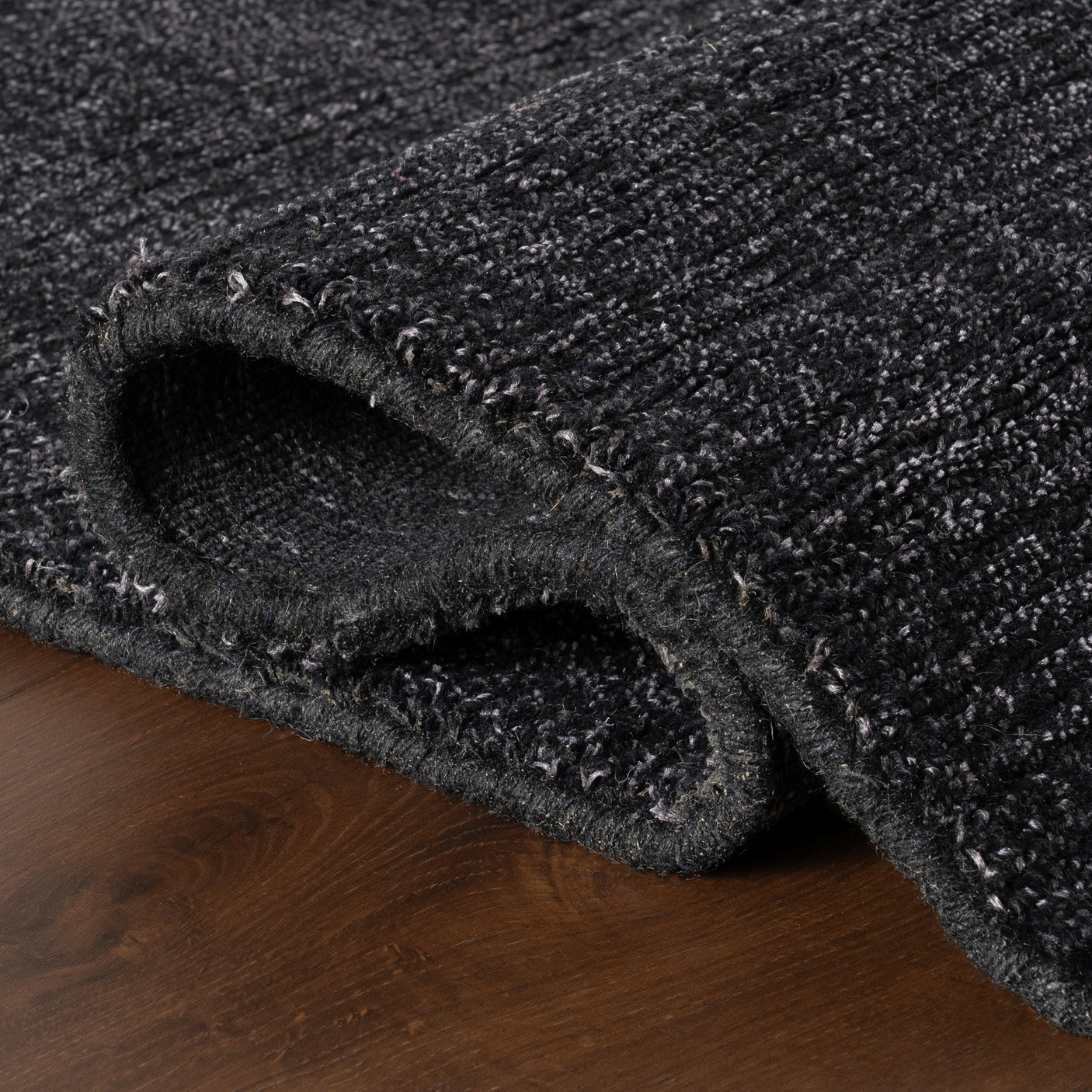 Nate Berkus Crosby Solid Wool Cozy Area Rug