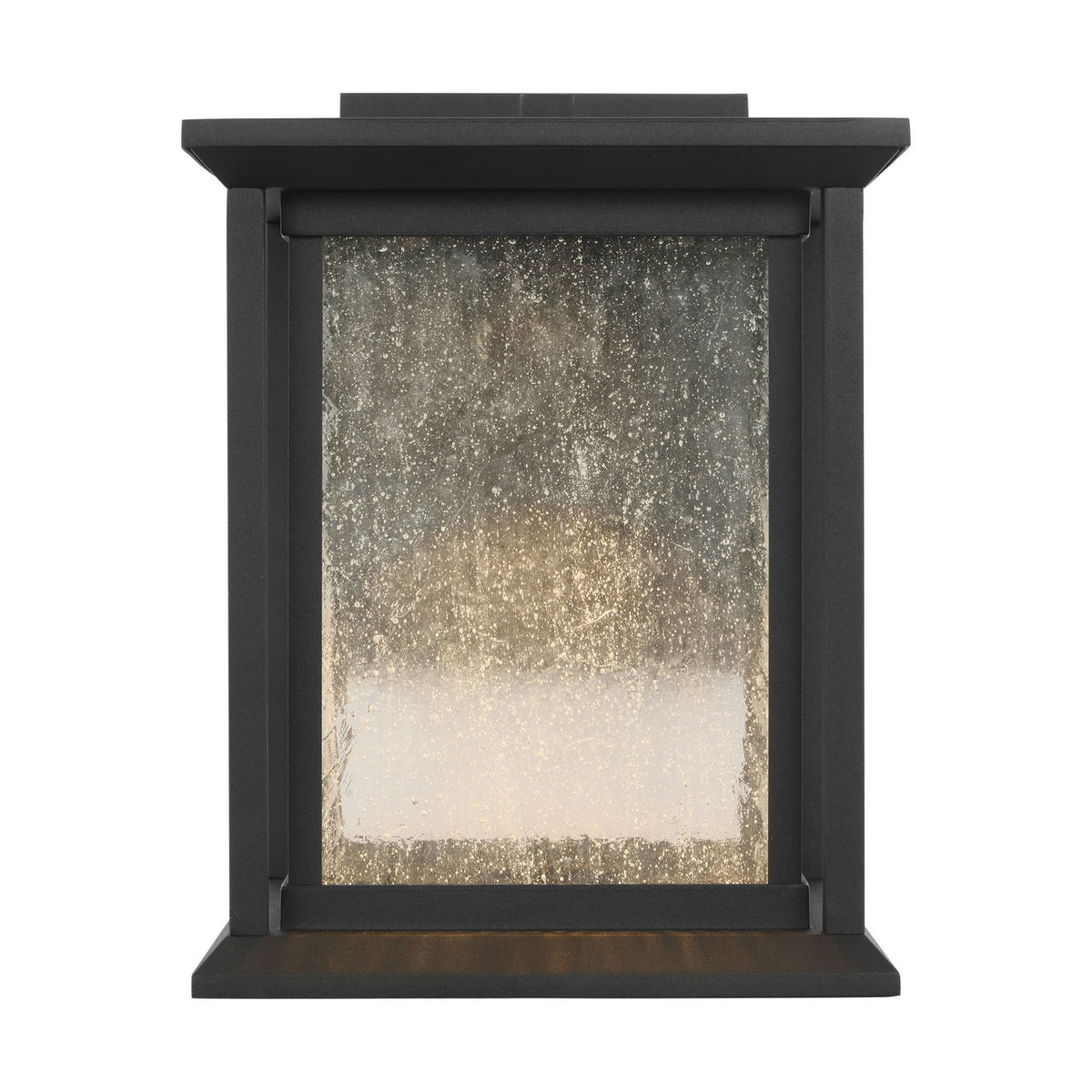 Audley 10" LED Lantern — Distressed Seeded