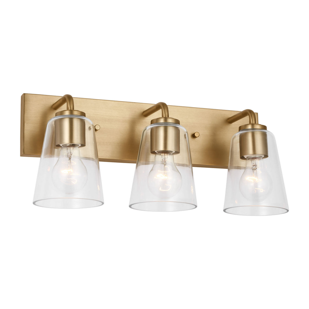 Miles Three Light Bath — Clear