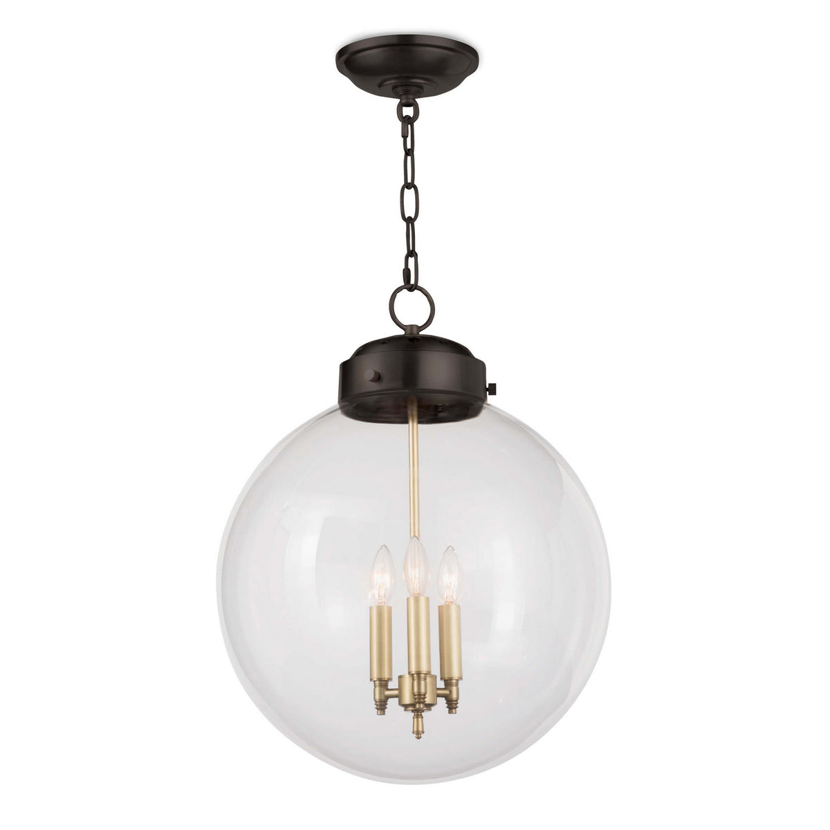 Globe Three Light Pendant
