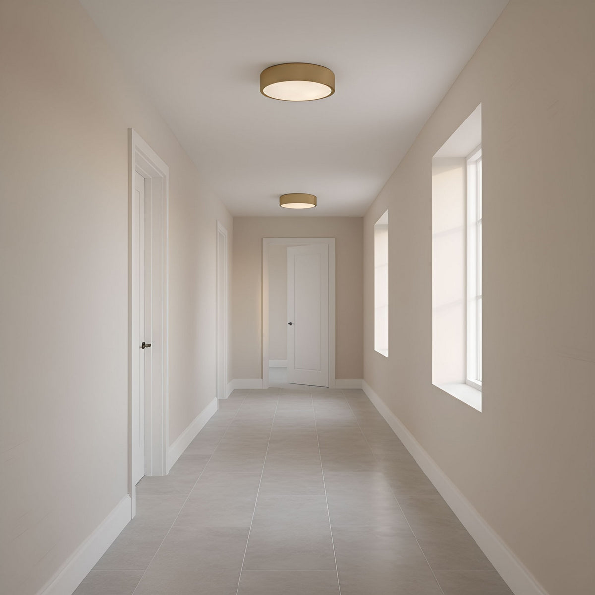 Albee Three Light Flush Mount