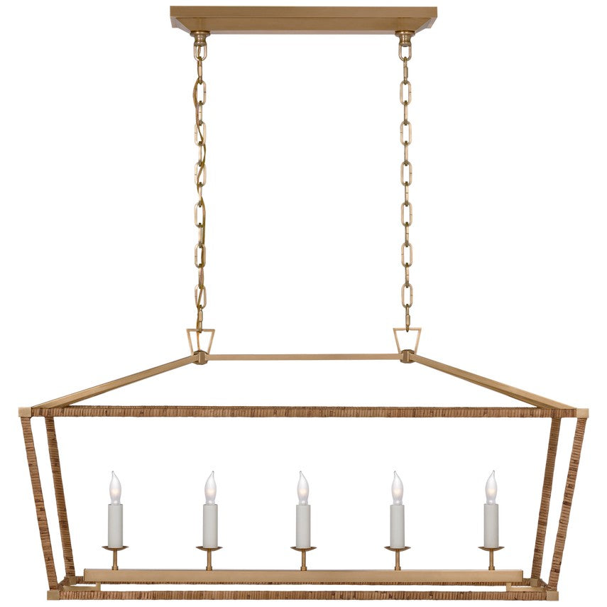 Darlana Wrapped LED Linear Lantern — 5 Light