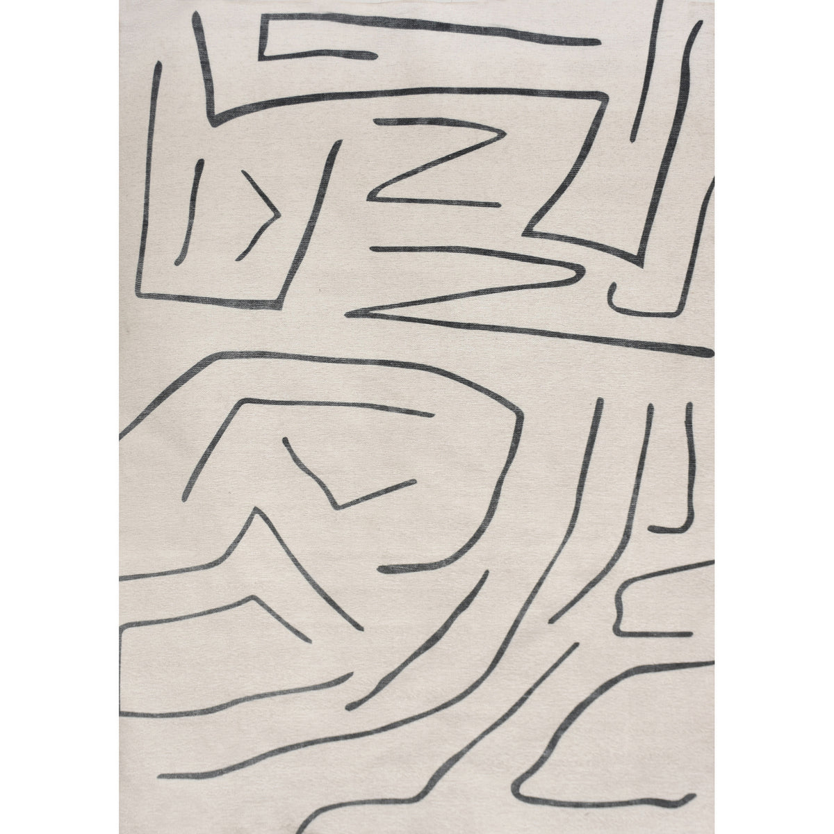 Fallon Indoor Rug — Ivory/ Charcoal