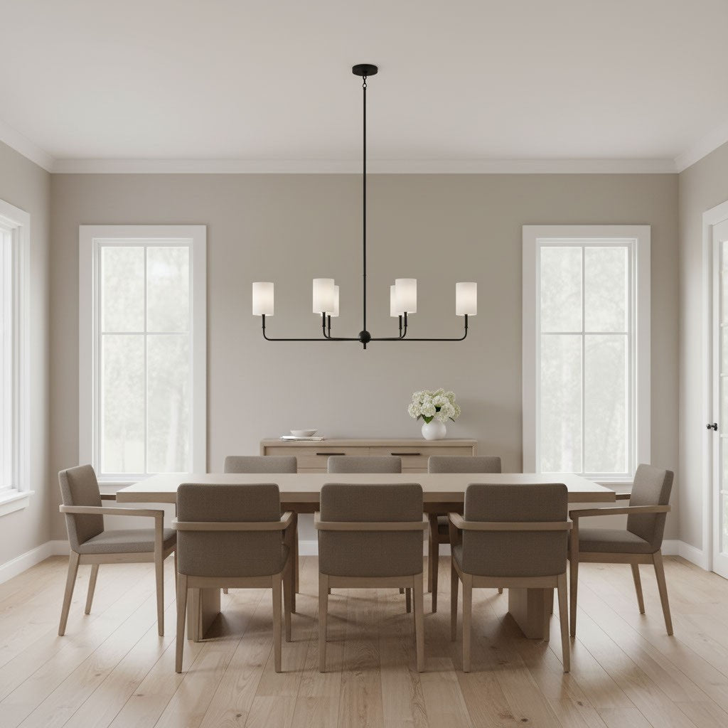 Six Light Chandelier — 14.00"