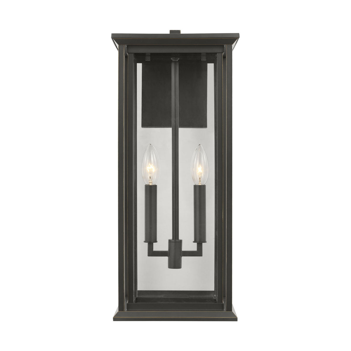 Audley 20" Lantern — Clear