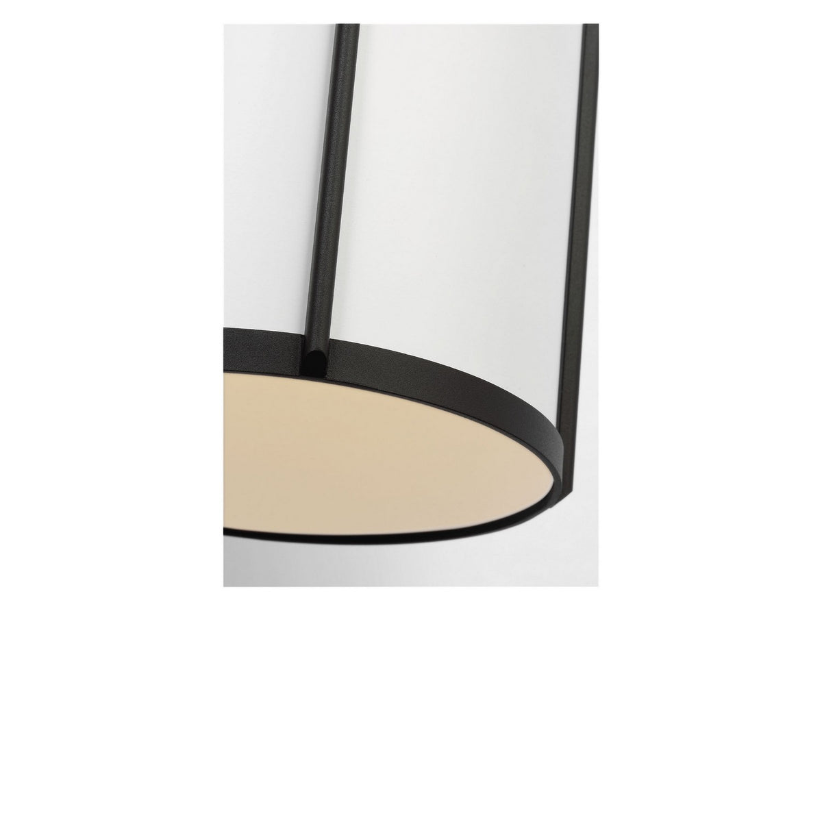 Luning Extra Large Lantern — White Aluminum Shade