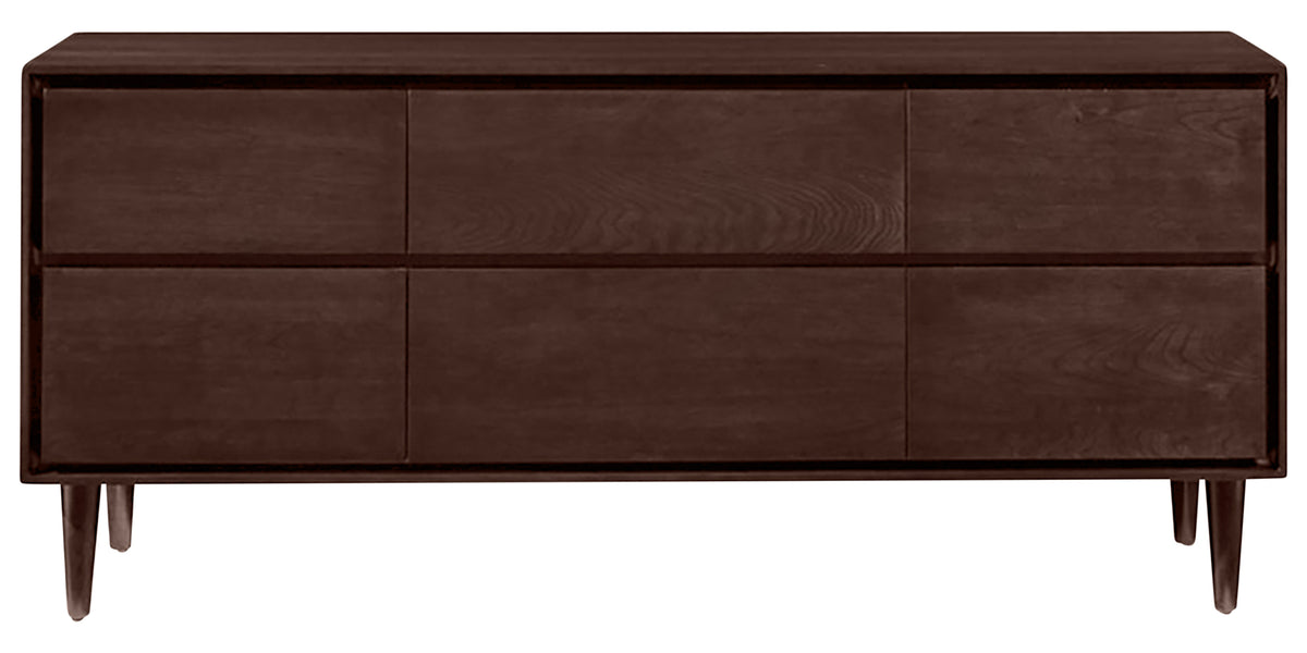 West Bros Jensen 6 Drawer Dresser in 91 Sable