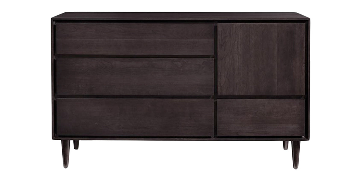 West Bros Jensen Door Dresser in 92 Graphite