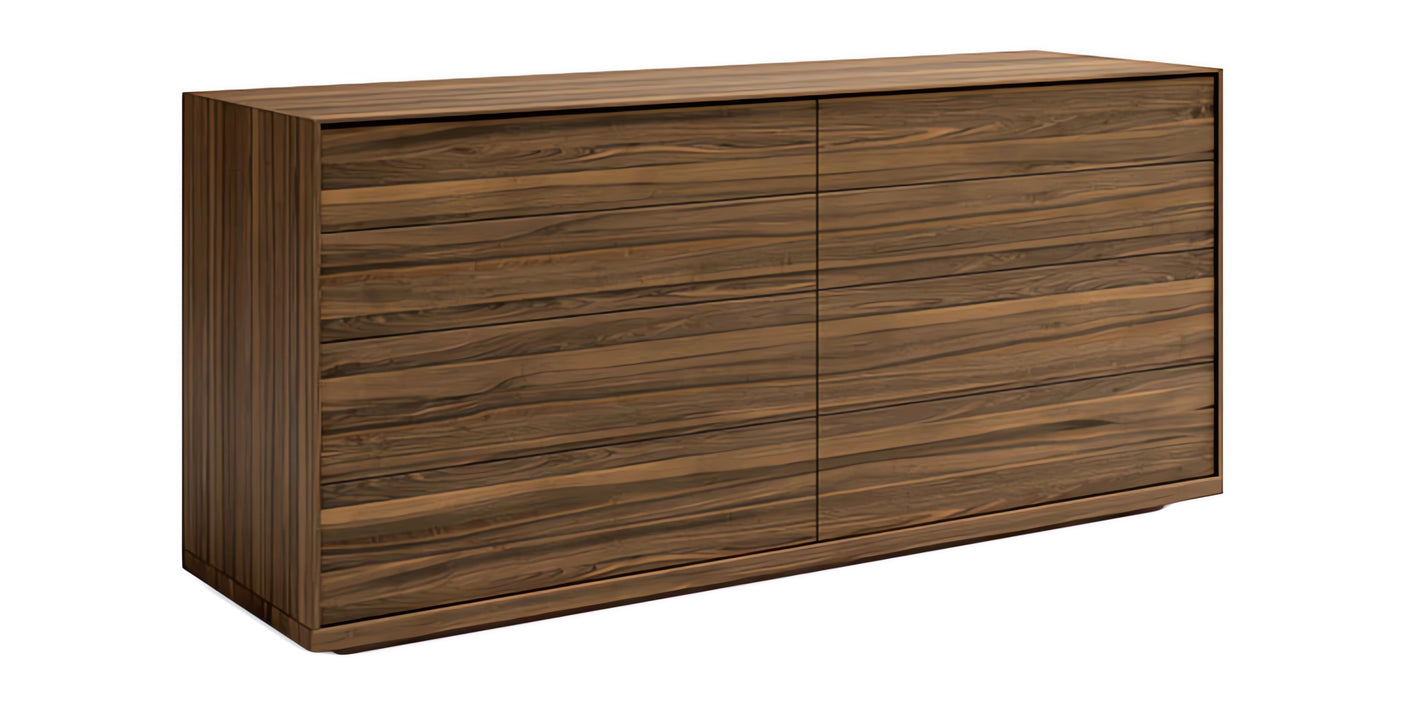 Smoked Walnut | Mobican Mimosa Double Dresser | Valley Ridge Furniture