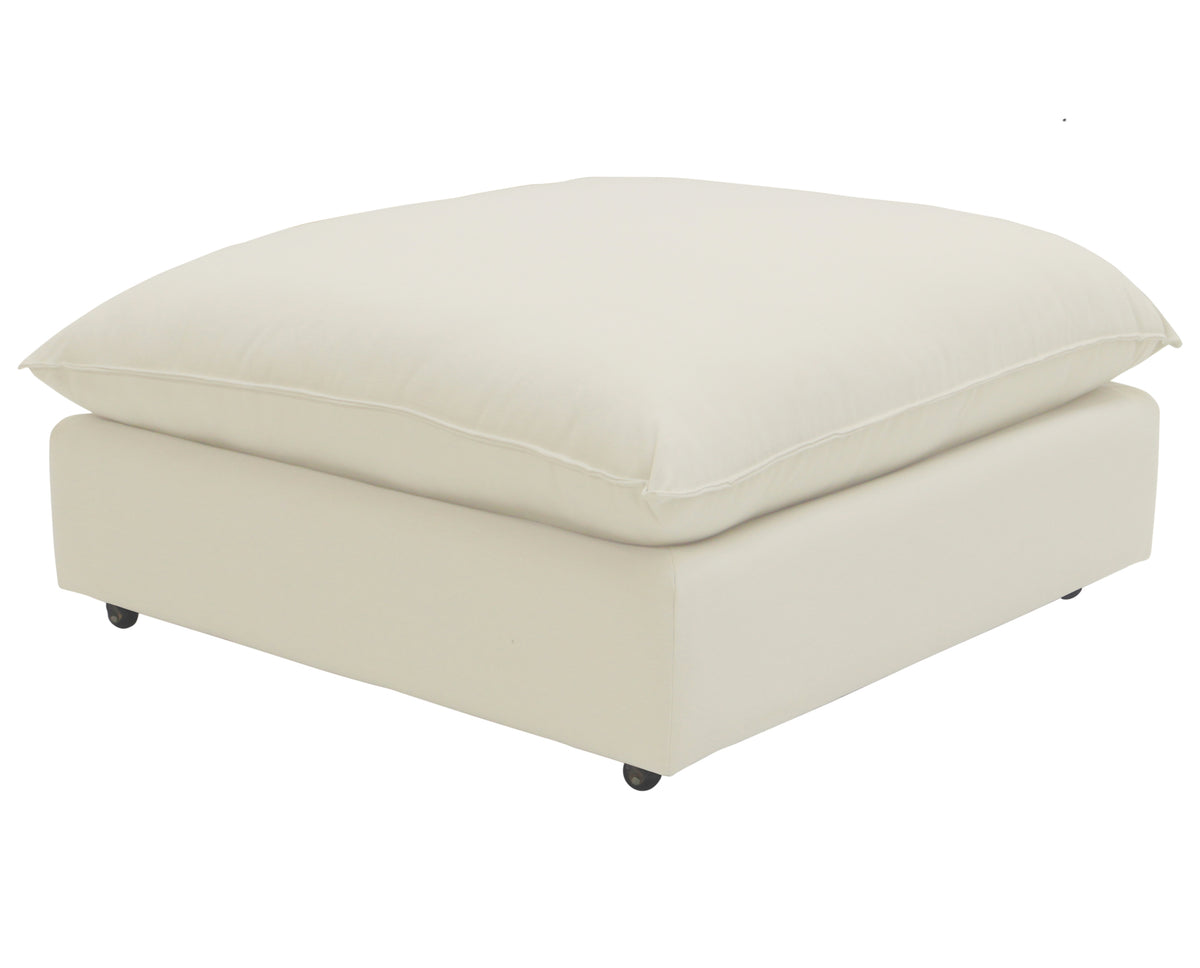 Laurel | Ottoman w/Casters