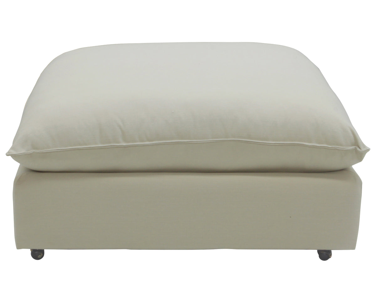 Laurel | Ottoman w/Casters