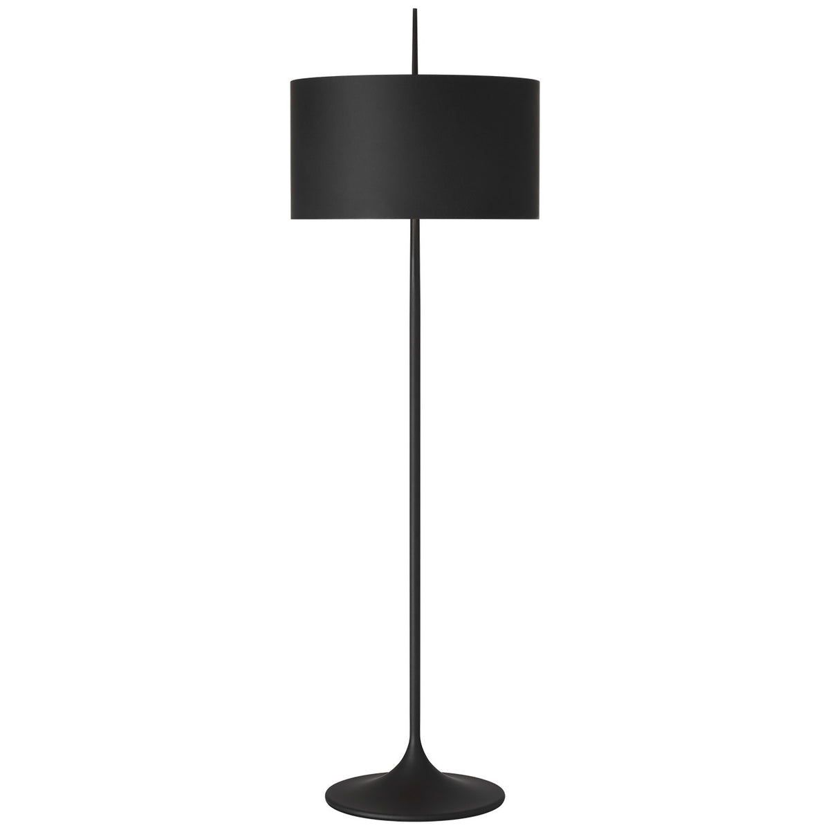 LED Floor Lamp — W: 19.25" × H: 62.25"