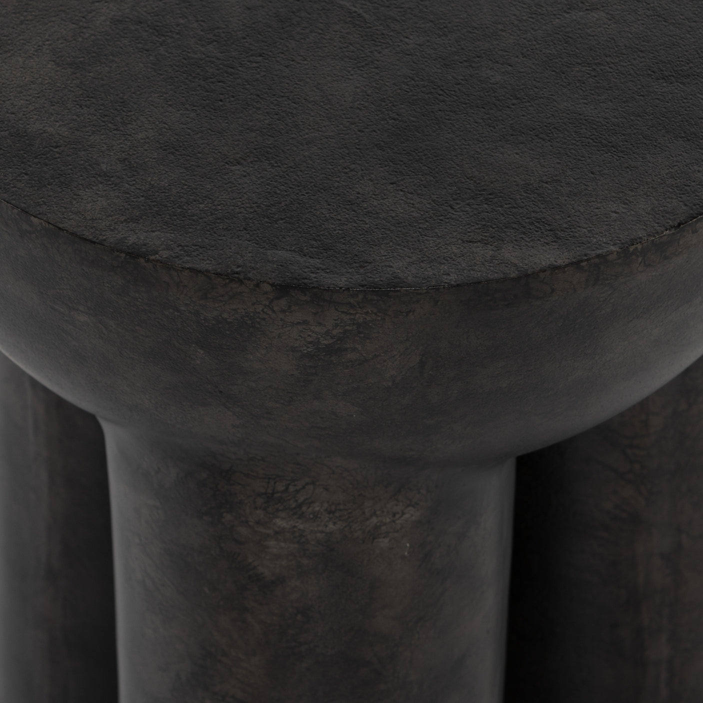 Raw Black | Sante End Table | Valley Ridge Furniture