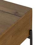Amber Oak Resin with Dark Gunmetal Iron | Eaton Coffee Table | Valley Ridge Furniture