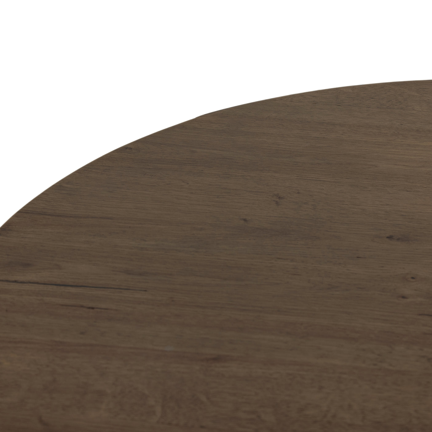 Amber Oak Resin with Dark Gunmetal Iron | Eaton Drum Coffee Table | Valley Ridge Furniture