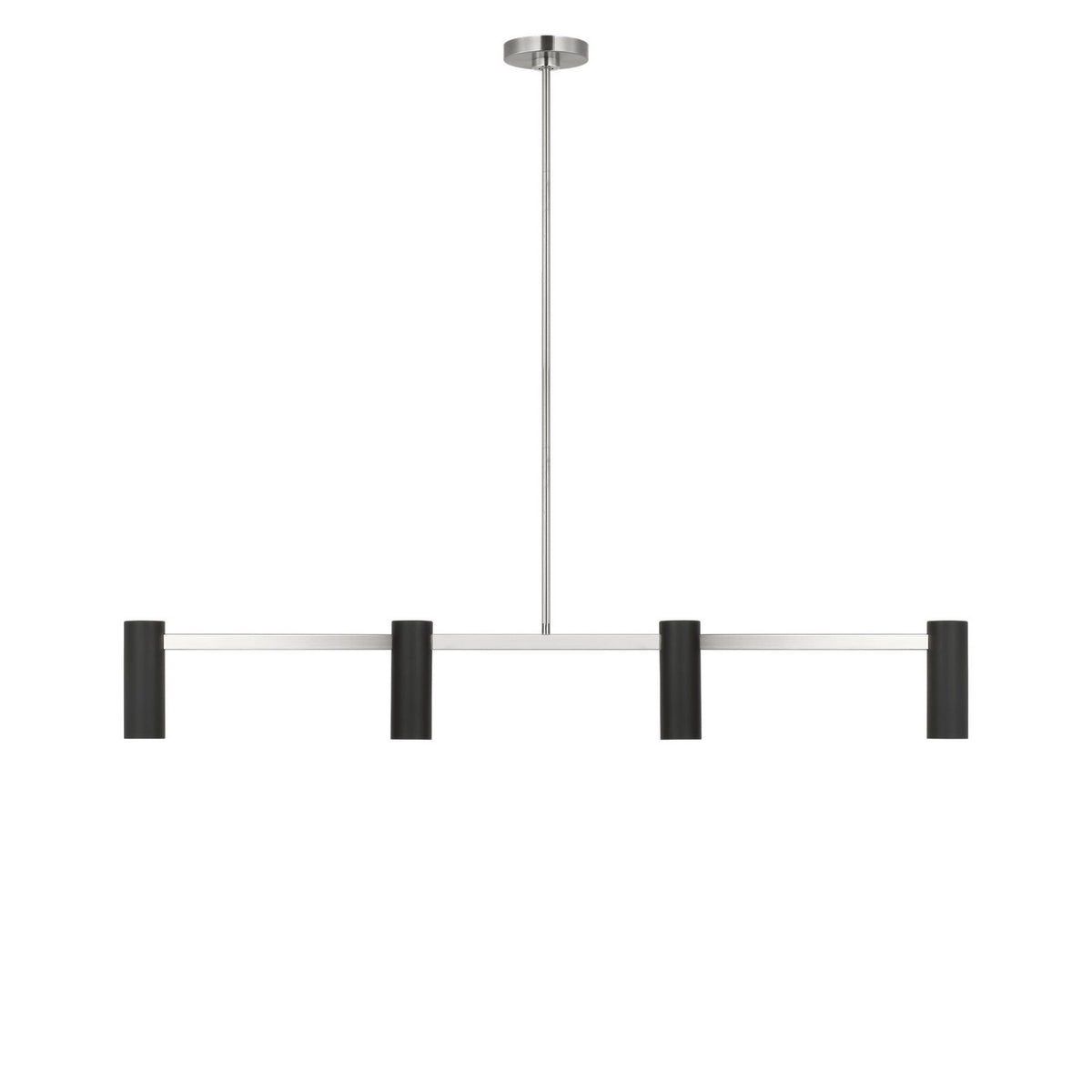 Zentro Four Light Linear Chandelier