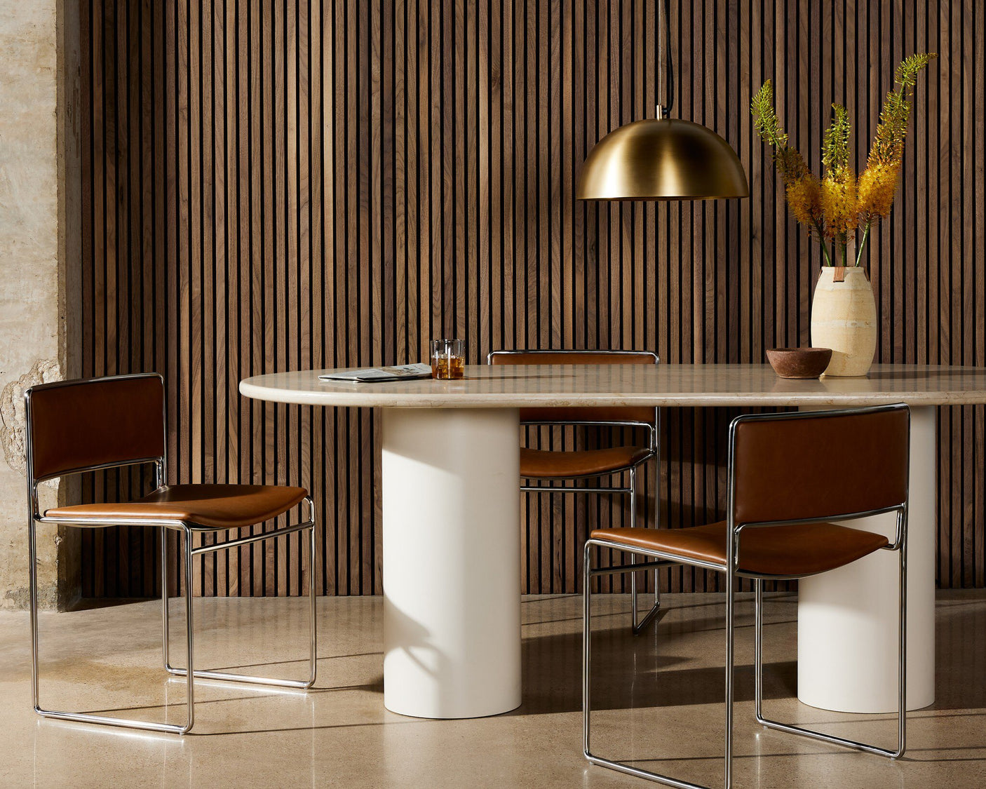 Belle Oval Dining Table