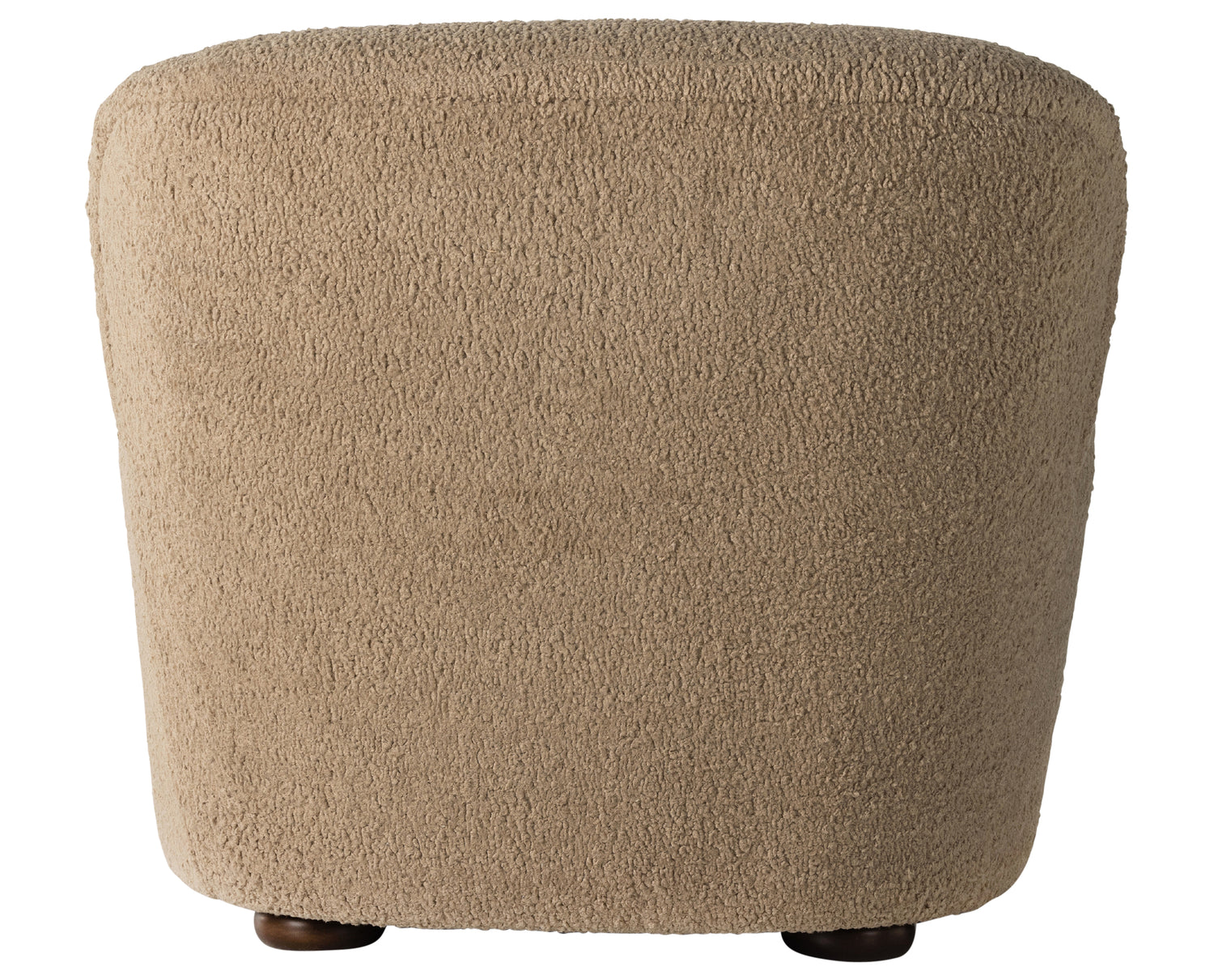 Sheepskin Camel Fabric with Almond Parawood | Kadon Chair | Valley Ridge Furniture