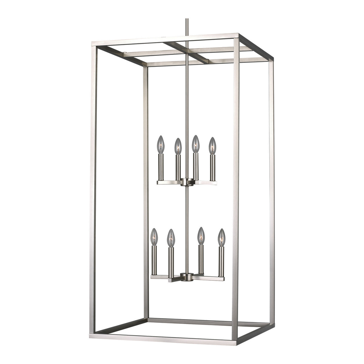 Moffet Street Eight Light Hall/Foyer Pendant — 46.00"