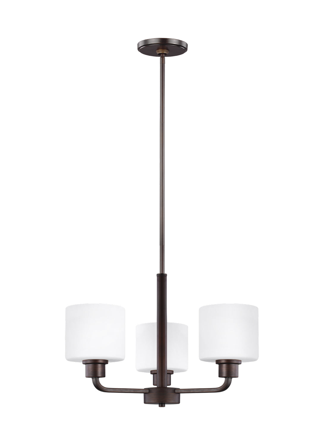 Canfield Three Light Chandelier