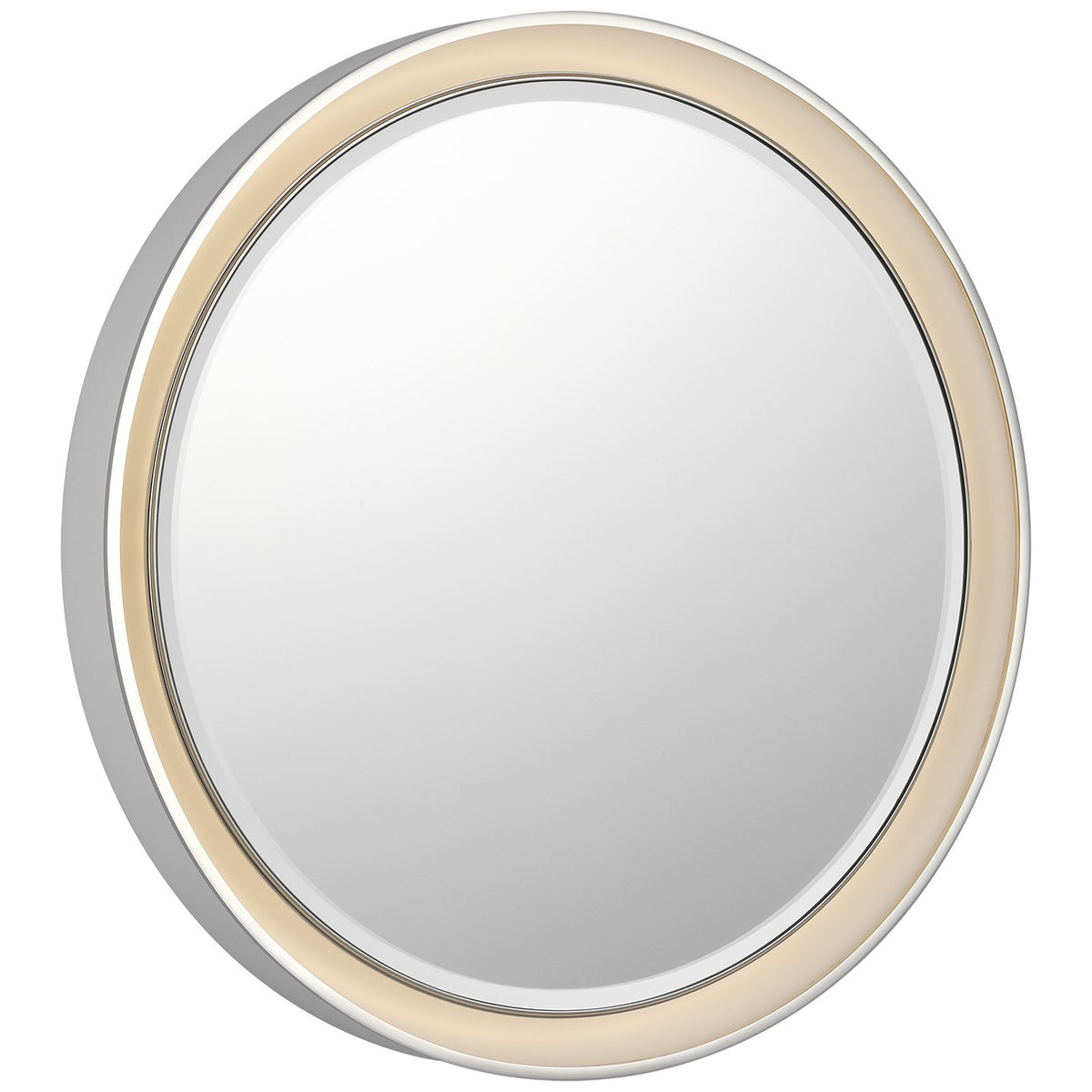 Tricia 24" Illuminated Round Mirror