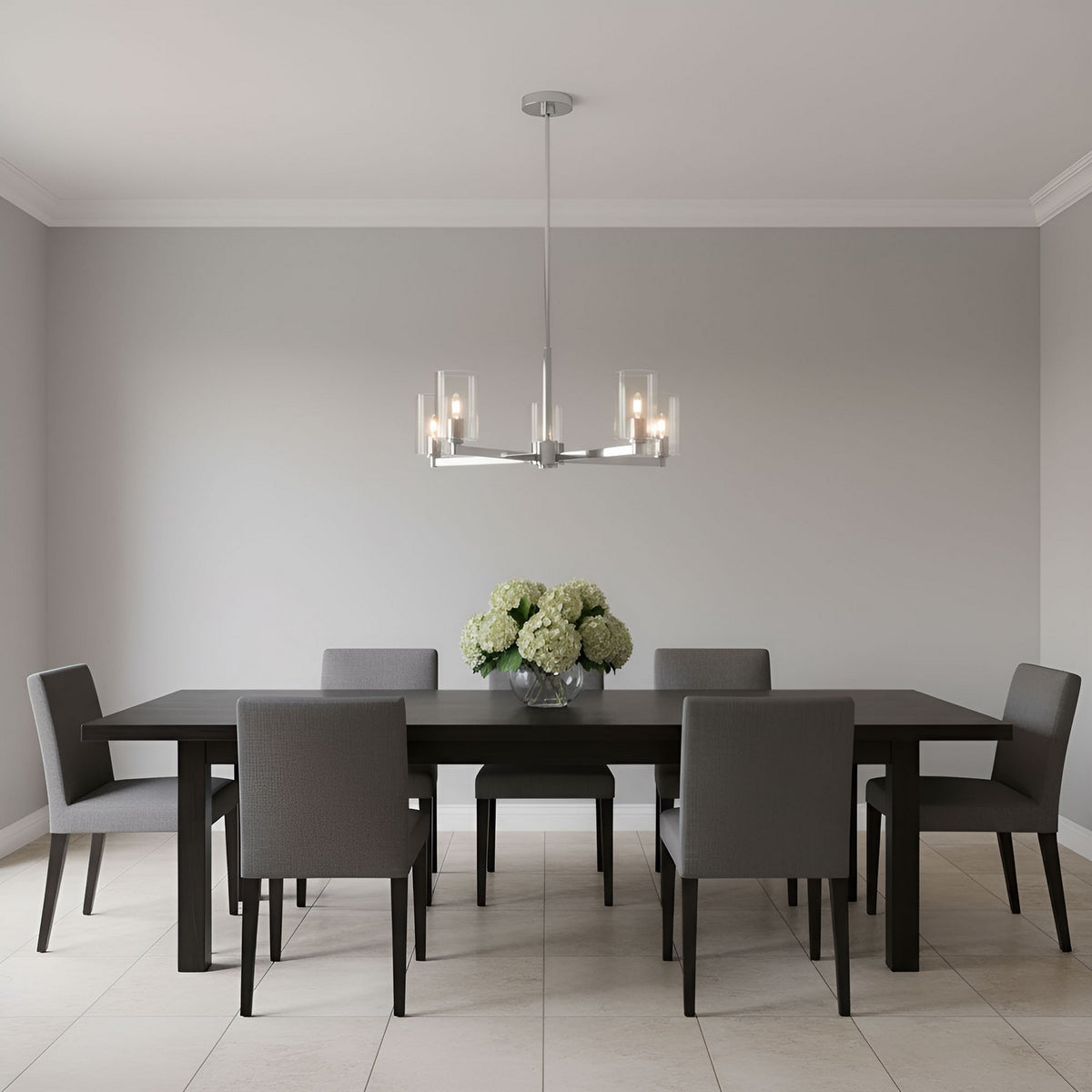 Fullton Five Light Chandelier — 10.38", 60 W