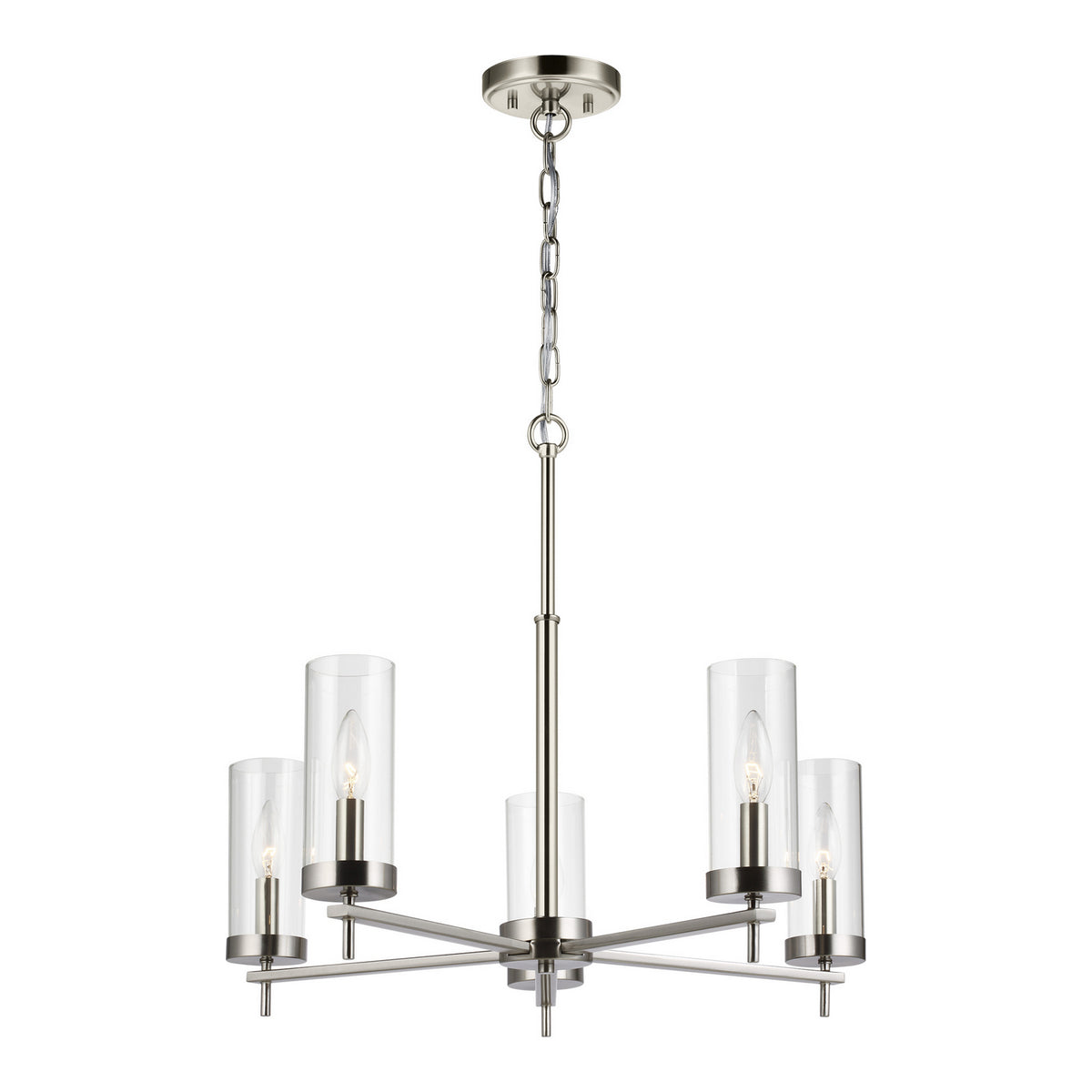 Zire Five Light Chandelier — 60 W