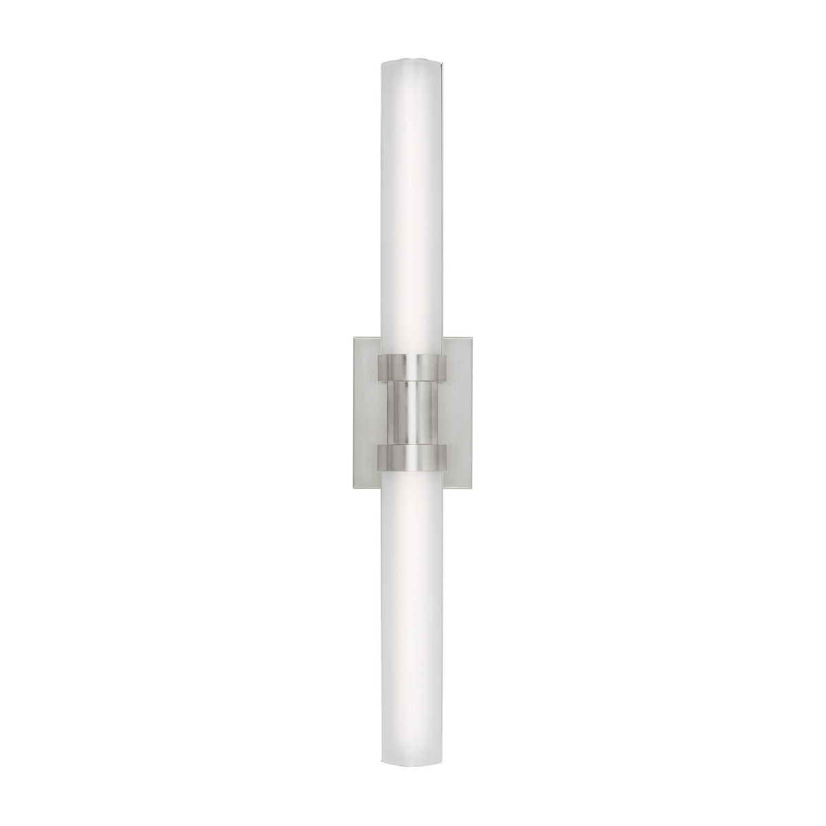 LED Bath Wall Sconce — W: 4.75" × H: 26.75" × D: 4.50"