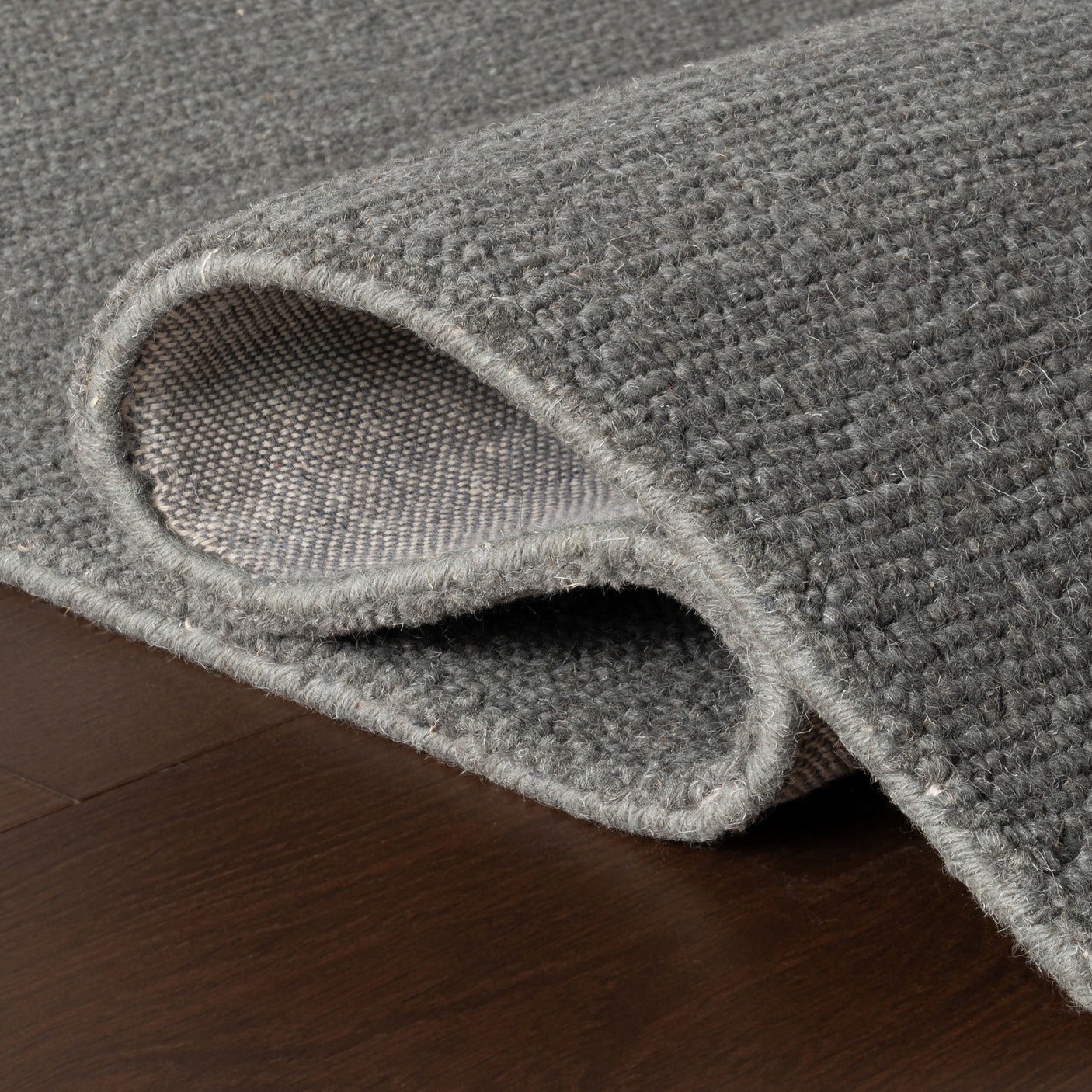 Nate Berkus Hollis Solid Wool Cozy Area Rug