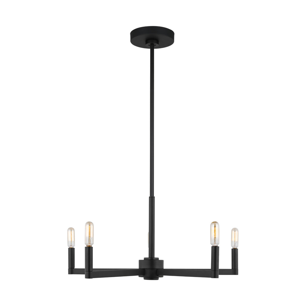 Fullton Five Light Chandelier — 10.50", 60 W